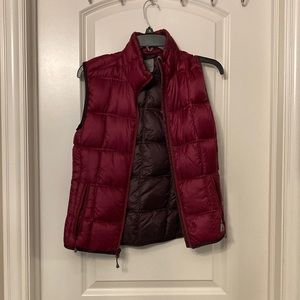 Eddie Bauer Burgundy Vest